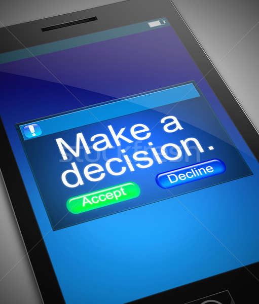 Decision making concept. Stock photo © 72soul