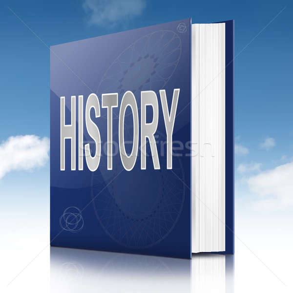 Historii tekst książki ilustracja tytuł biały Zdjęcia stock © 72soul