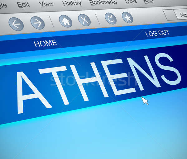 Athens concept. Stock photo © 72soul