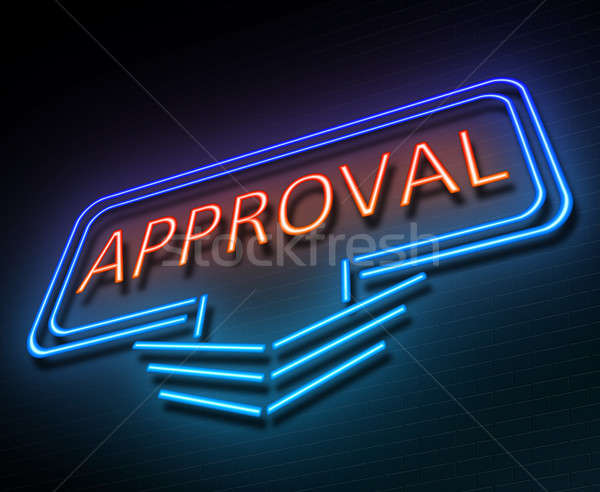 Approval sign concept. Stock photo © 72soul