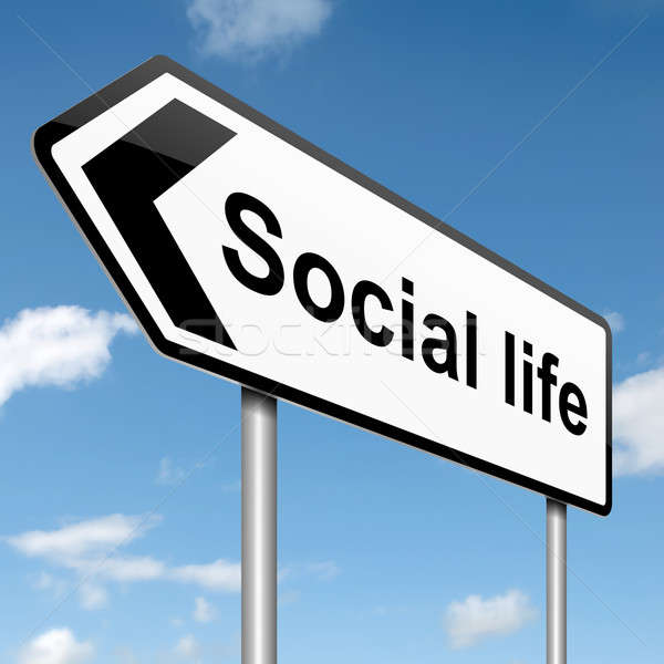 Social life concept. Stock photo © 72soul