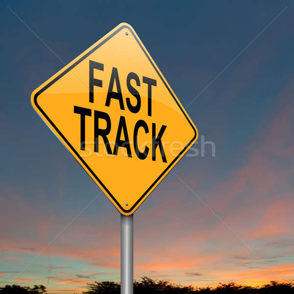 Fast track concept. Stock photo © 72soul