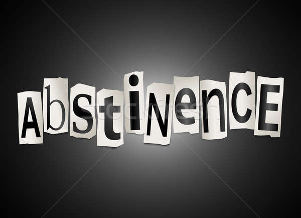 Abstinence concept. Stock photo © 72soul