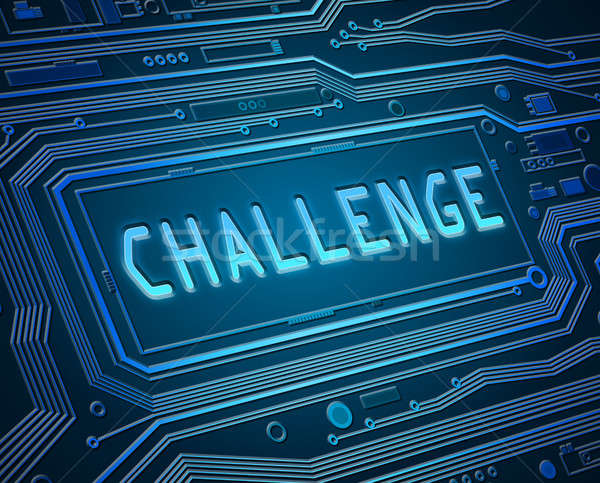 Technology challenge concept. Stock photo © 72soul