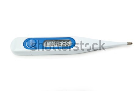 Temperatur digitalen Thermometer Display Lesung Stock foto © 72soul