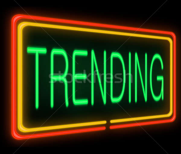 Trending concept. Stock photo © 72soul
