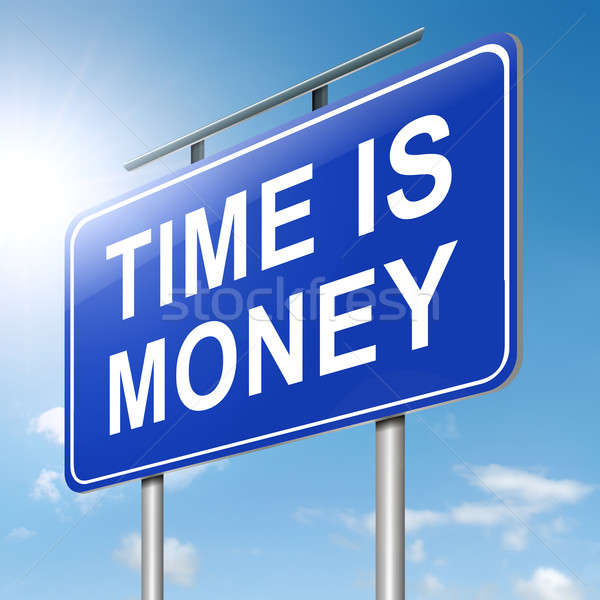 Time is money. Stock photo © 72soul