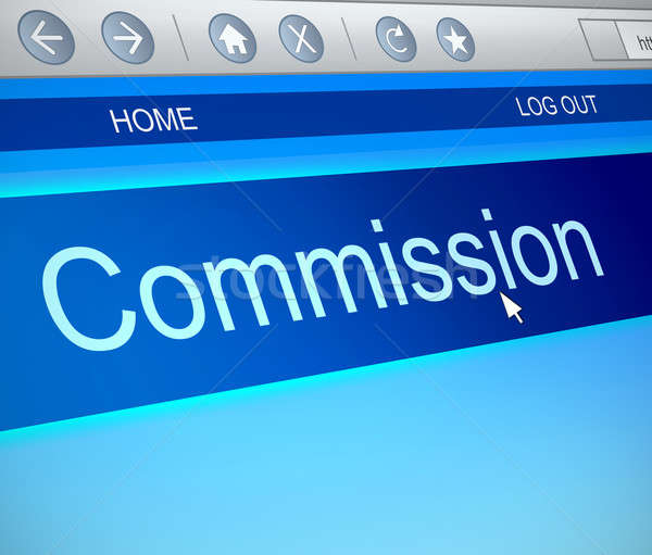 Commission concept. Stock photo © 72soul