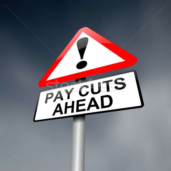 Pay cut concept. Stock photo © 72soul