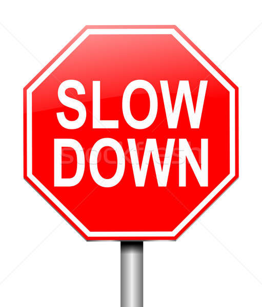 Slow down concept. Stock photo © 72soul