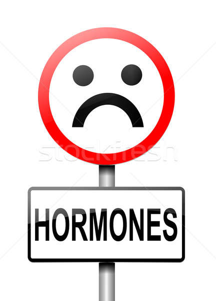 Hormones concept. Stock photo © 72soul