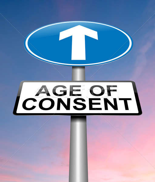 Under age concept. Stock photo © 72soul