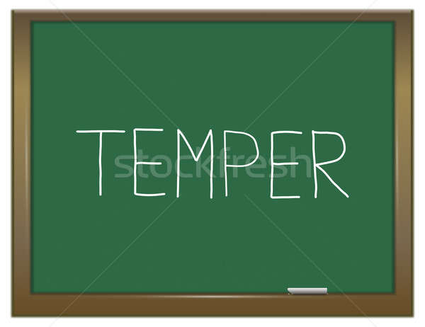 Temper concept. Stock photo © 72soul