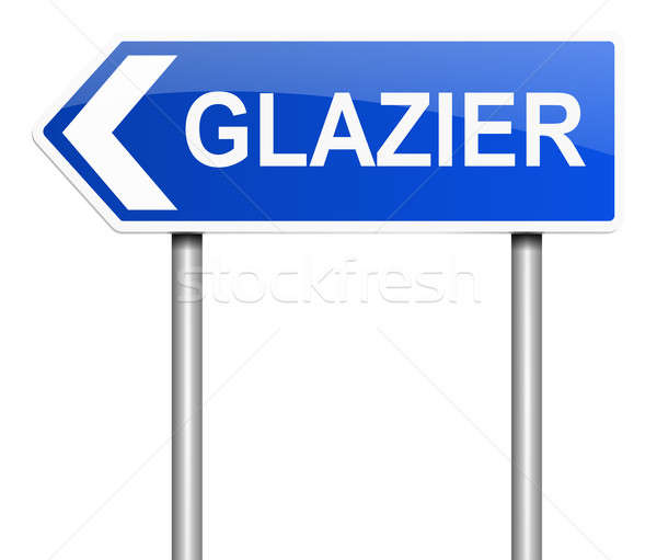 Glazier sign concept. Stock photo © 72soul