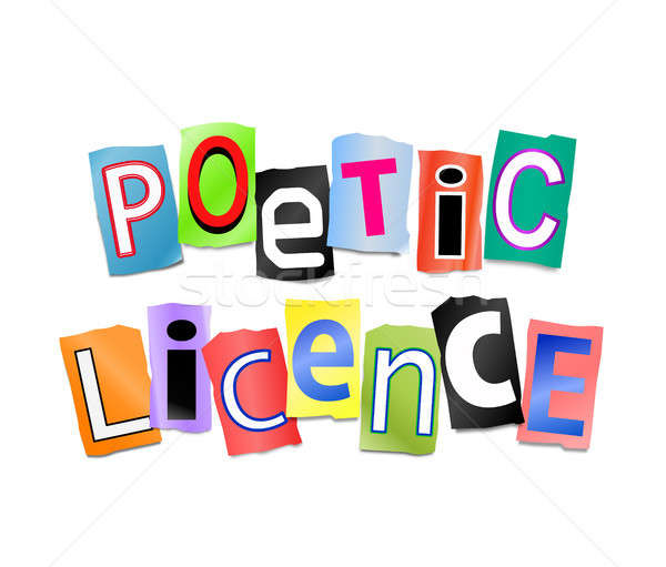 Poetic licence concept. Stock photo © 72soul
