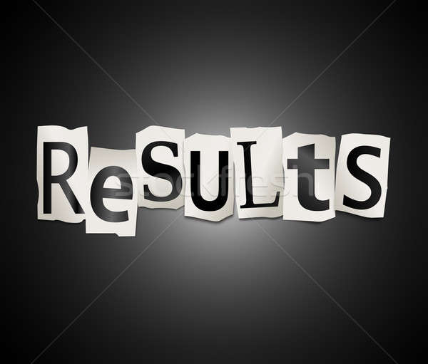 Results concept. Stock photo © 72soul