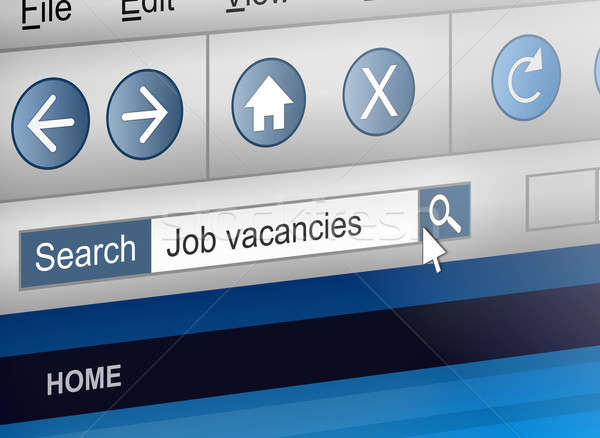 Job search concept. Stock photo © 72soul
