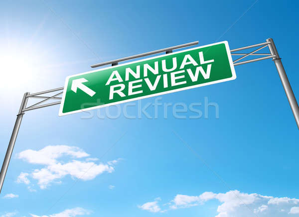 Annual review concept. Stock photo © 72soul