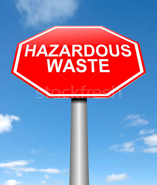 Hazardous waste concept. Stock photo © 72soul