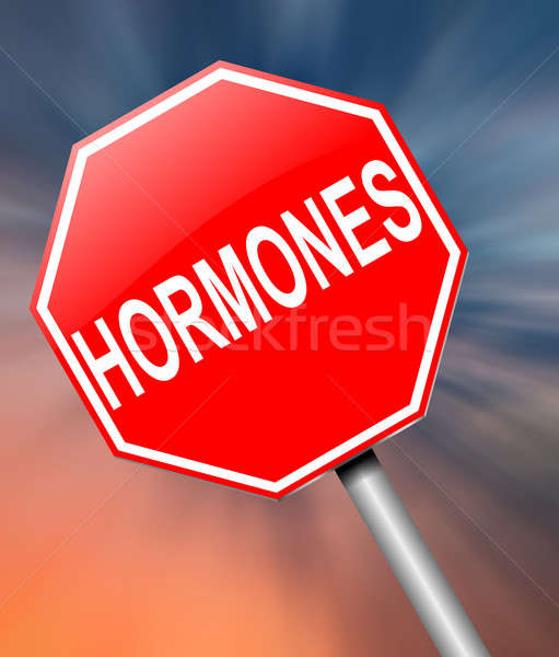 Hormones concept. Stock photo © 72soul