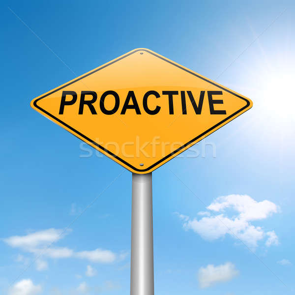 Proactive concept. Stock photo © 72soul