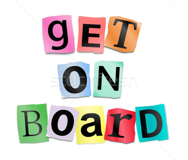 Get on board. Stock photo © 72soul