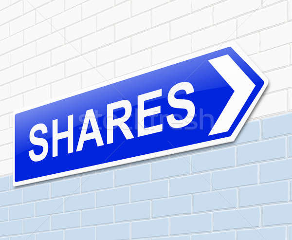 Shares concept. Stock photo © 72soul