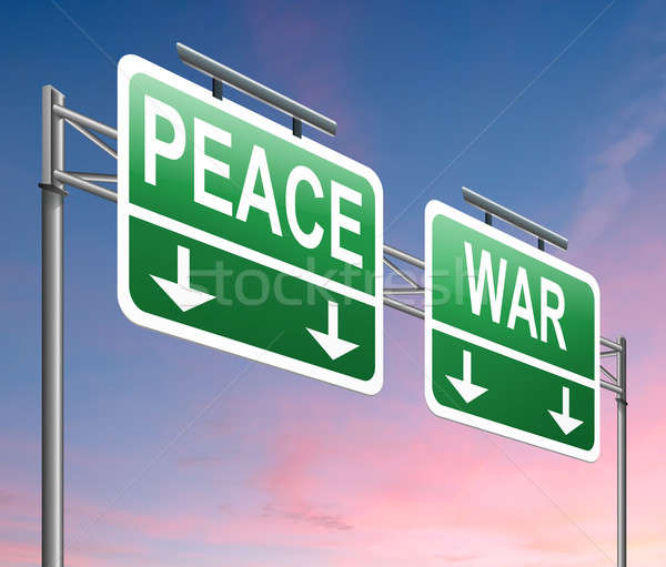 War or peace concept. Stock photo © 72soul