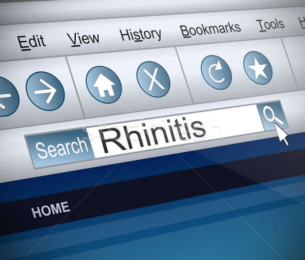 Rhinitis concept. Stock photo © 72soul