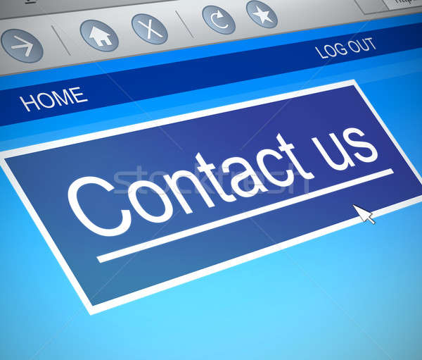 Contact us concept. Stock photo © 72soul