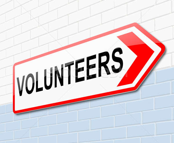 Volunteers concept. Stock photo © 72soul