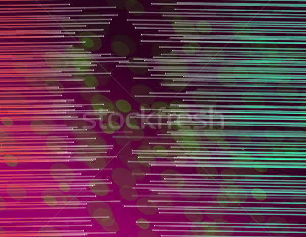 Fibra optic abstract ilustrare multe Imagine de stoc © 72soul