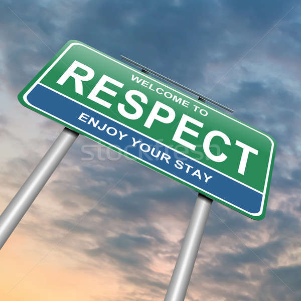 Respect concept. Stock photo © 72soul