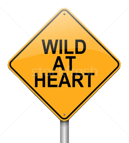 Stock photo: Wild at heart.