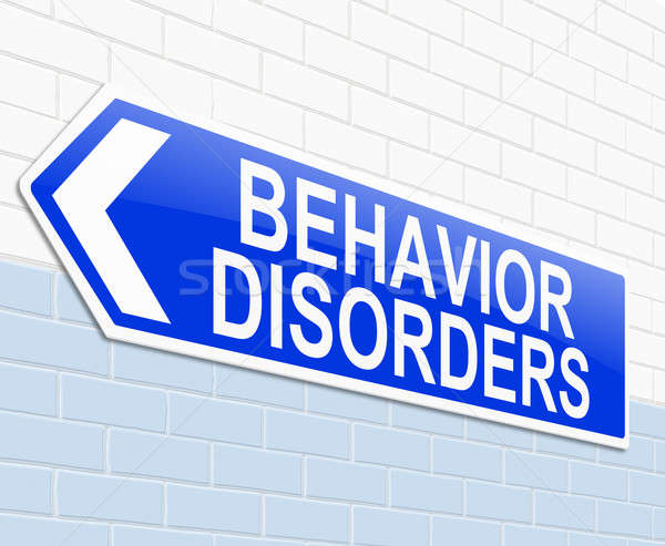 Behavior disorders concept. Stock photo © 72soul
