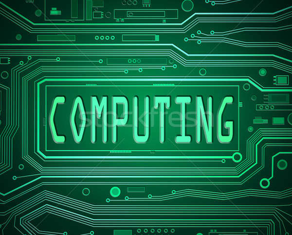 Computing concept. Stock photo © 72soul