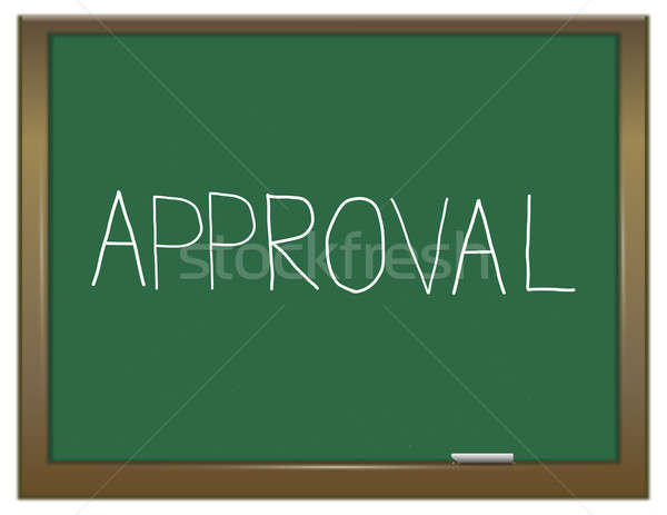 Approval word concept. Stock photo © 72soul