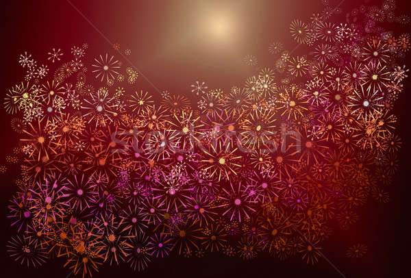 Abstract floral. Stock photo © 72soul