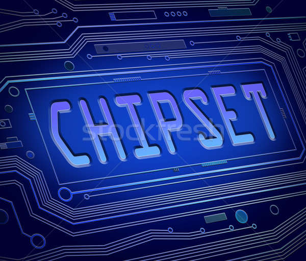 Chipset concept. Stock photo © 72soul