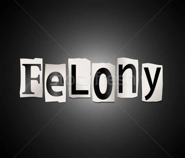 Felony concept. Stock photo © 72soul