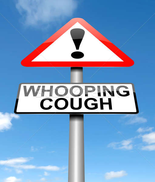 Whooping cough concept. Stock photo © 72soul