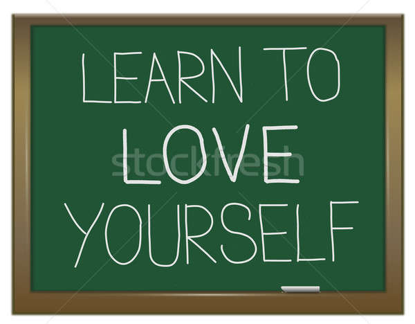 Learn to love yourself. Stock photo © 72soul