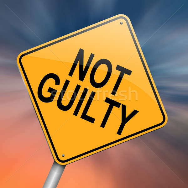 Not guilty concept. Stock photo © 72soul