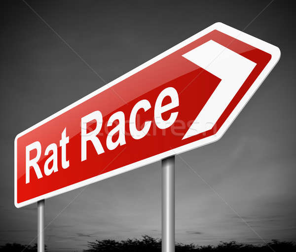 Rat race concept. Stock photo © 72soul