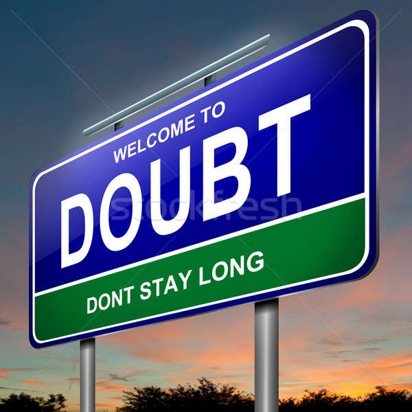 Doubt concept. Stock photo © 72soul