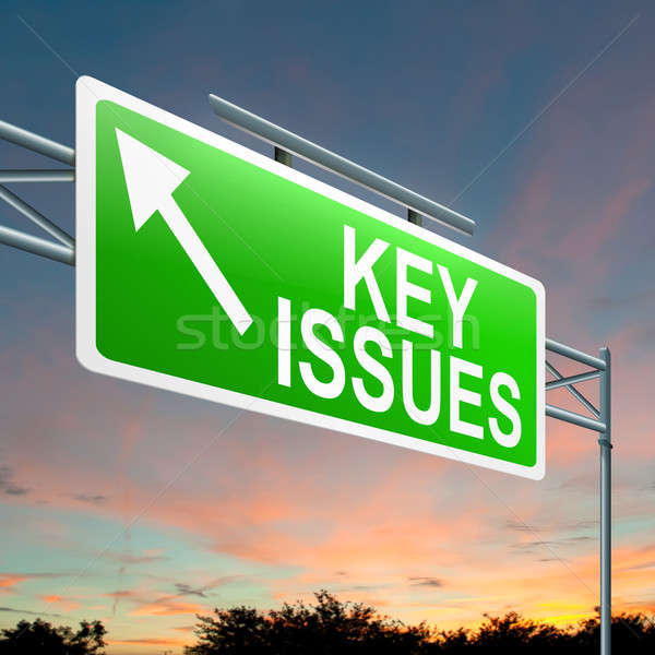 Key issues concept. Stock photo © 72soul