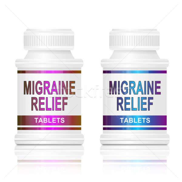 Migraine medication. Stock photo © 72soul