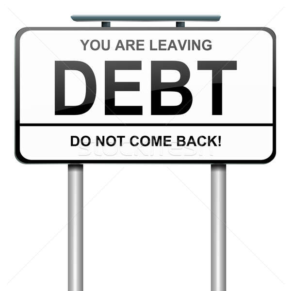 Debt concept. Stock photo © 72soul