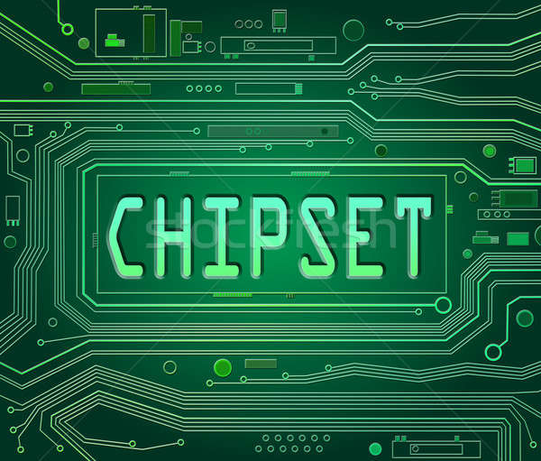 Chipset concept. Stock photo © 72soul