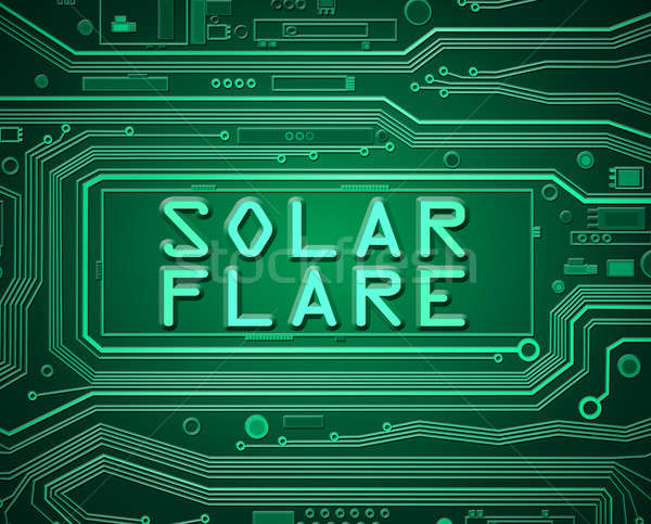 Solar flare concept. Stock photo © 72soul